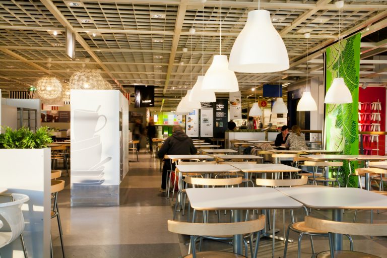 IKEA cafeteria.