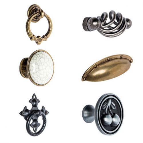 Forskellige håndtag