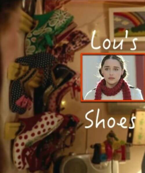 Sko-opbevaring fra filmen Me Before You.