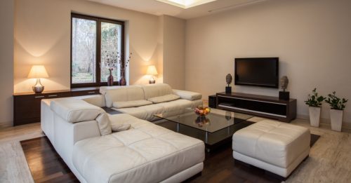 Du kan indrette stuen omkring sofabordet