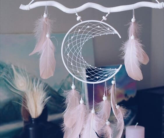 Halvmåne drømmefanger.