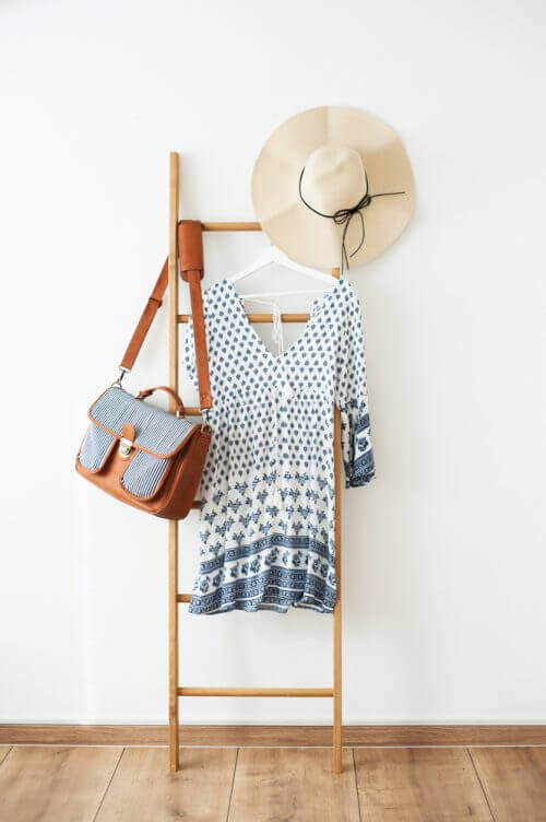 Stige genbrugt som stumtjener.