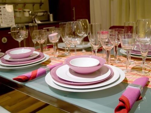 Glasopstillingen er essentiel, når du dækker bord