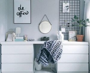 skrivebord lavet enkelt