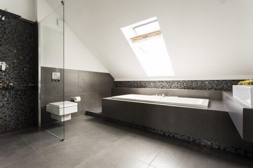 Du kan indrette dit loft med et badeværelse