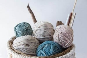 Dekoration med naturfiber