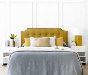 et smuk klassisk soveværelse