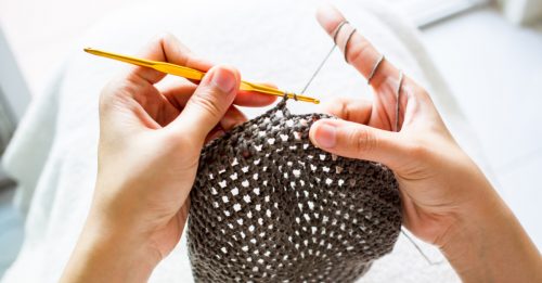 hækling kan pynte overalt