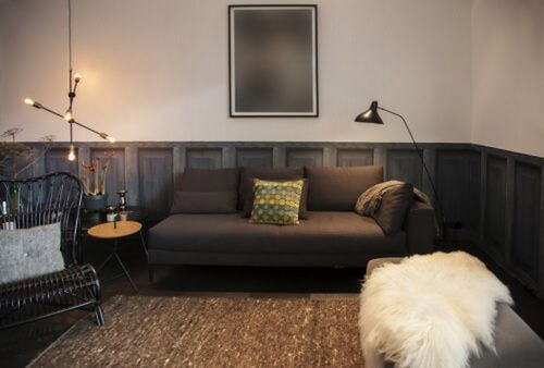 Vægge med træpaneler er virkelig skønne