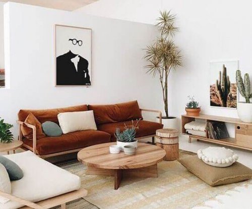 kombination af forskellige indretningsstile