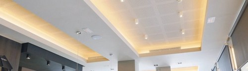 Kunstige lofter er et andet alternativ, hvis du ikke er vild med høje lofter