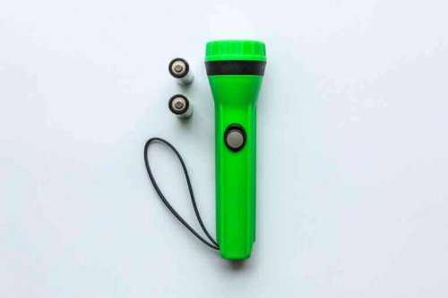 lommelygte og batterier
