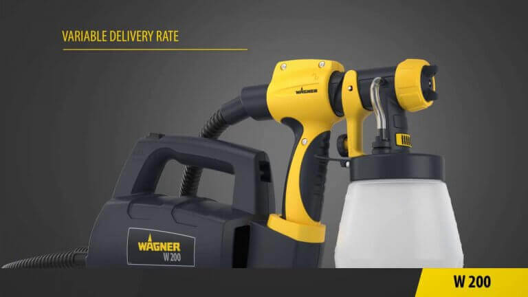 Sprøjtepistoler til maling: Wagner W200.