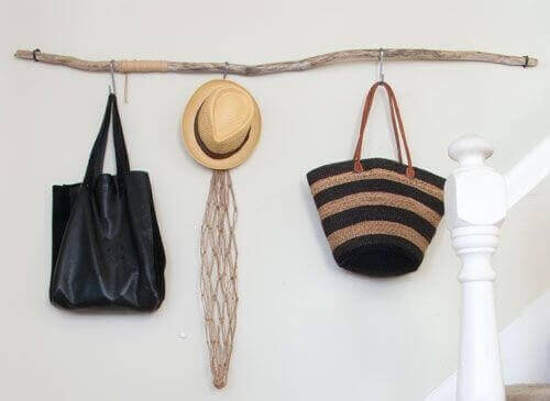 Stang til ophængning af tasker og hatte