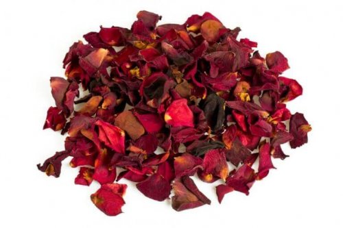 tørrede blomsterblade