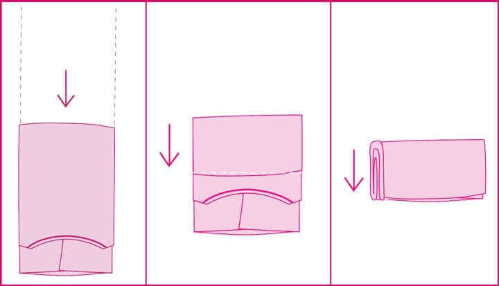 guide af Marie Kondo til at folde tøj