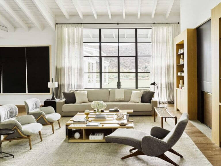 indretning af stue af Nicole Hollis