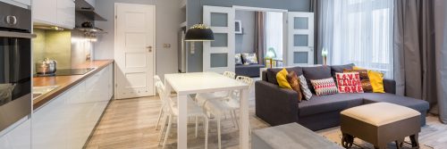 åben køkken og stue