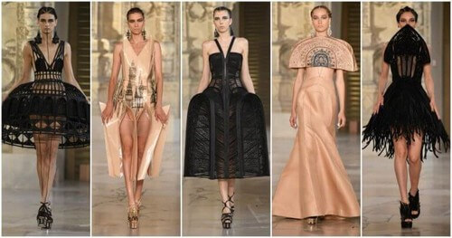 Modekollektioner inspireret af bygninger