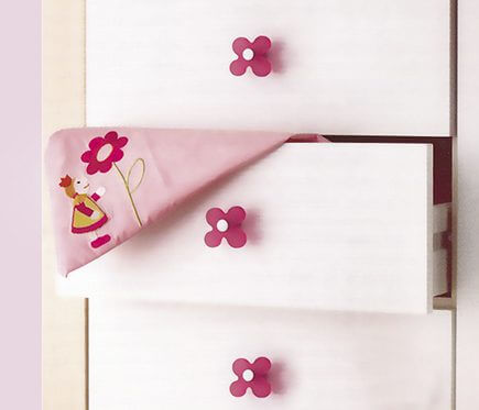 dørgreb i form af blomster