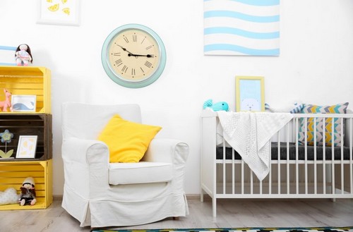 Vægure vil se glimrende ud på børneværelset 