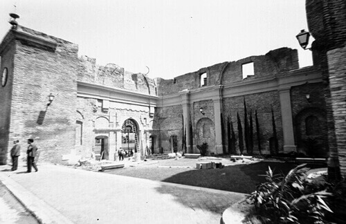 ruin af det kulturelle center