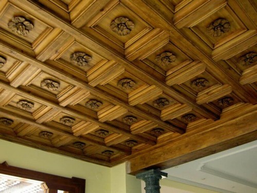 Unikt træloft lavet af Paco Luis Martos