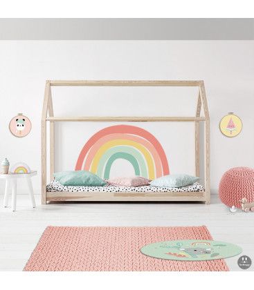 regnbuens farver børneværelse