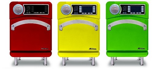 Farverige retro-ovne