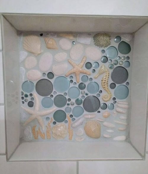 Udsmykkede badeværelsesfliser 