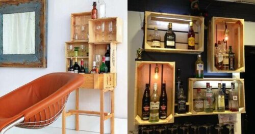 frugtkasser med alkohol