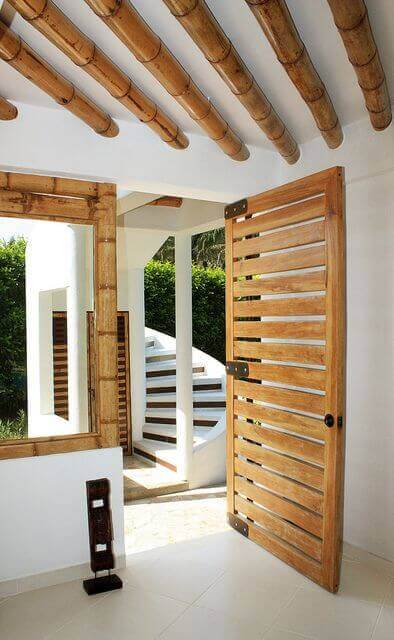 Brug guadua bambus i indretningen.