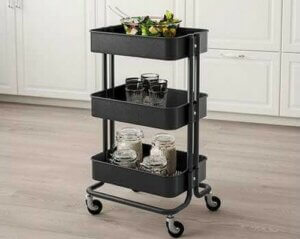 Sådan bruger du RÅSKOG-rullebordet fra IKEA