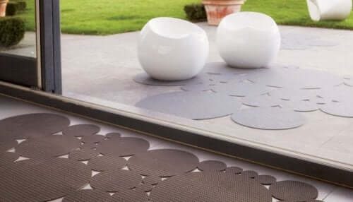 her ses et die-cut tæppe som også er et godt valg til hjemmet