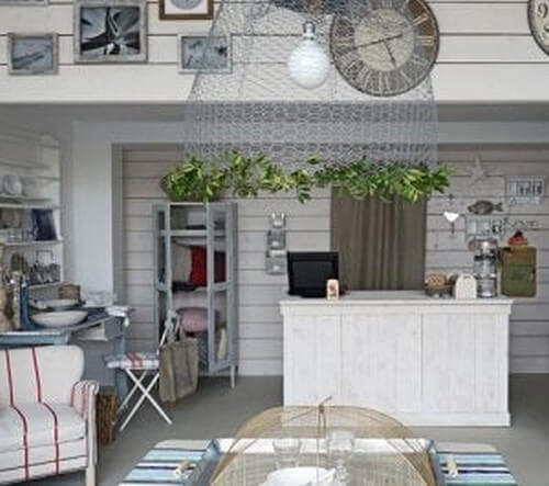 Lokale indrettet i middelhavsstil