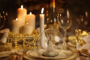Sådan dekorerer du det perfekte julebord