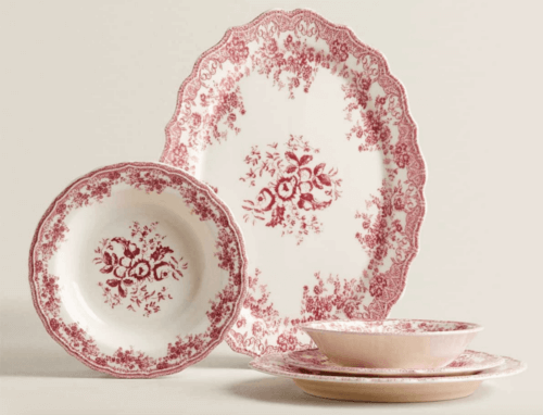 Servicesæt i klassisk stil