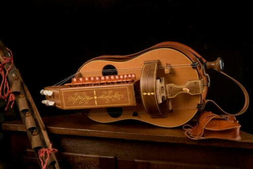 indretning med instrumenter