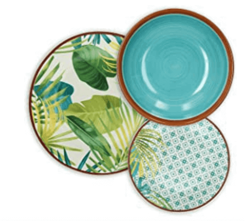 Tropiske tallerkener til din spisestue