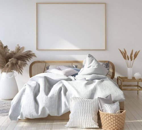 Soveværelse i nordisk stil