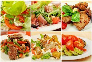 menu til at spise sundt