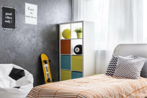 Et teenageværelse med personlighed