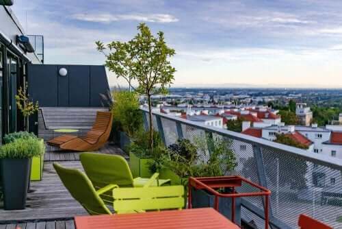 Idéer til at indrette en tagterrasse