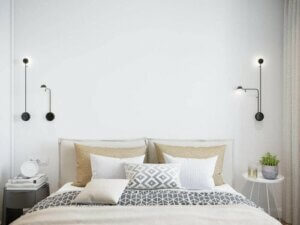 Små sideborde til små soveværelser i hjemmet