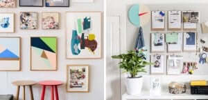 pegboards til at hænge billeder på