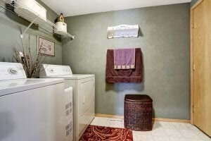 indretning af vaskerum