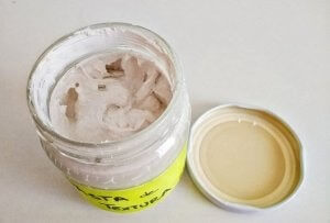 masse til at lave gipsrelief