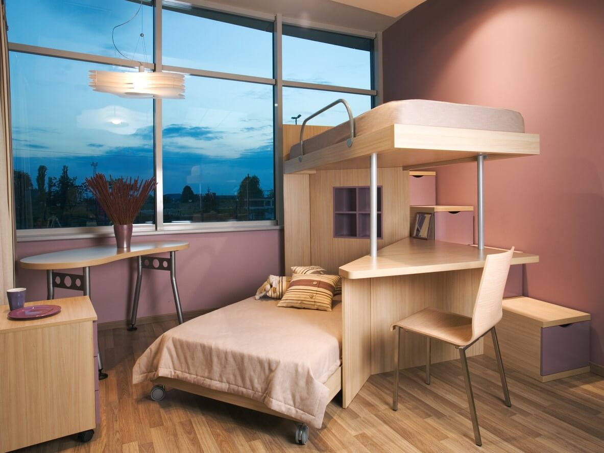 Køjesenge kan være den ideelle seng til små rum