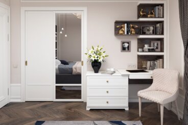 5 tips til at vælge et klædeskab til et lille værelse